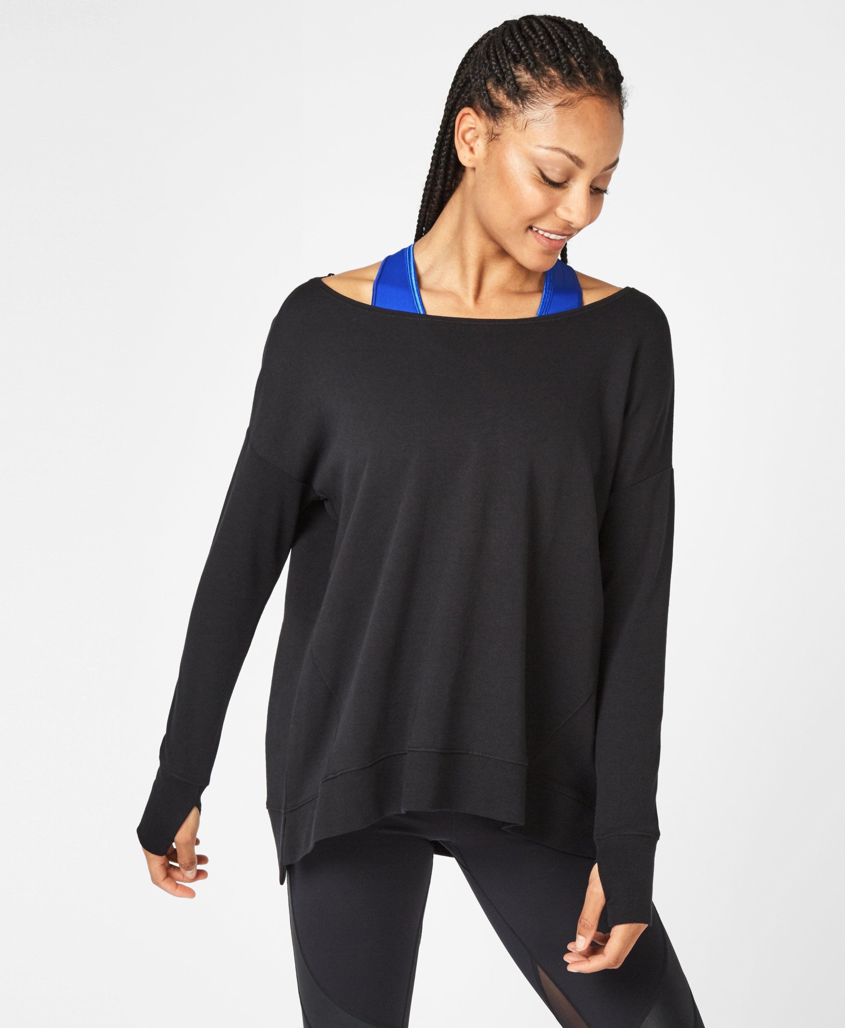 simhasana sweatshirt sweaty betty