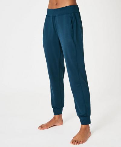Garudasana Yoga Pants, Beetle Blue | Sweaty Betty