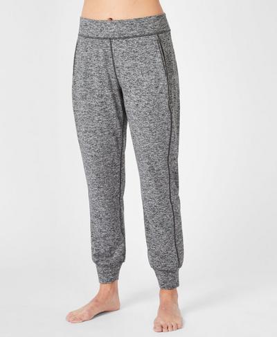 Garudasana Yoga Pants, Black Marl | Sweaty Betty