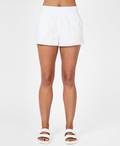 Broderie Beach Shorts, White | Sweaty Betty