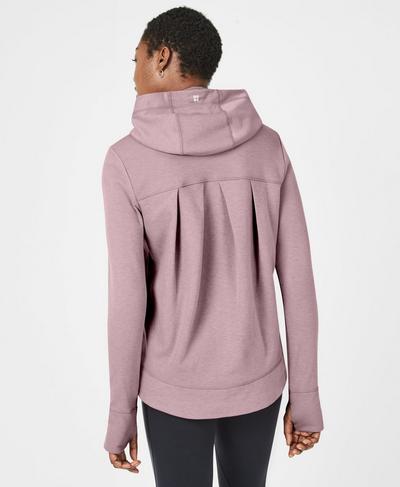 Jog On Running Hoodie, Velvet Rose | Sweaty Betty