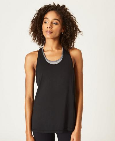 Compound Workout Vest, Black | Sweaty Betty