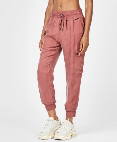 Cargo 7/8 Pants, Rust Marl | Sweaty Betty