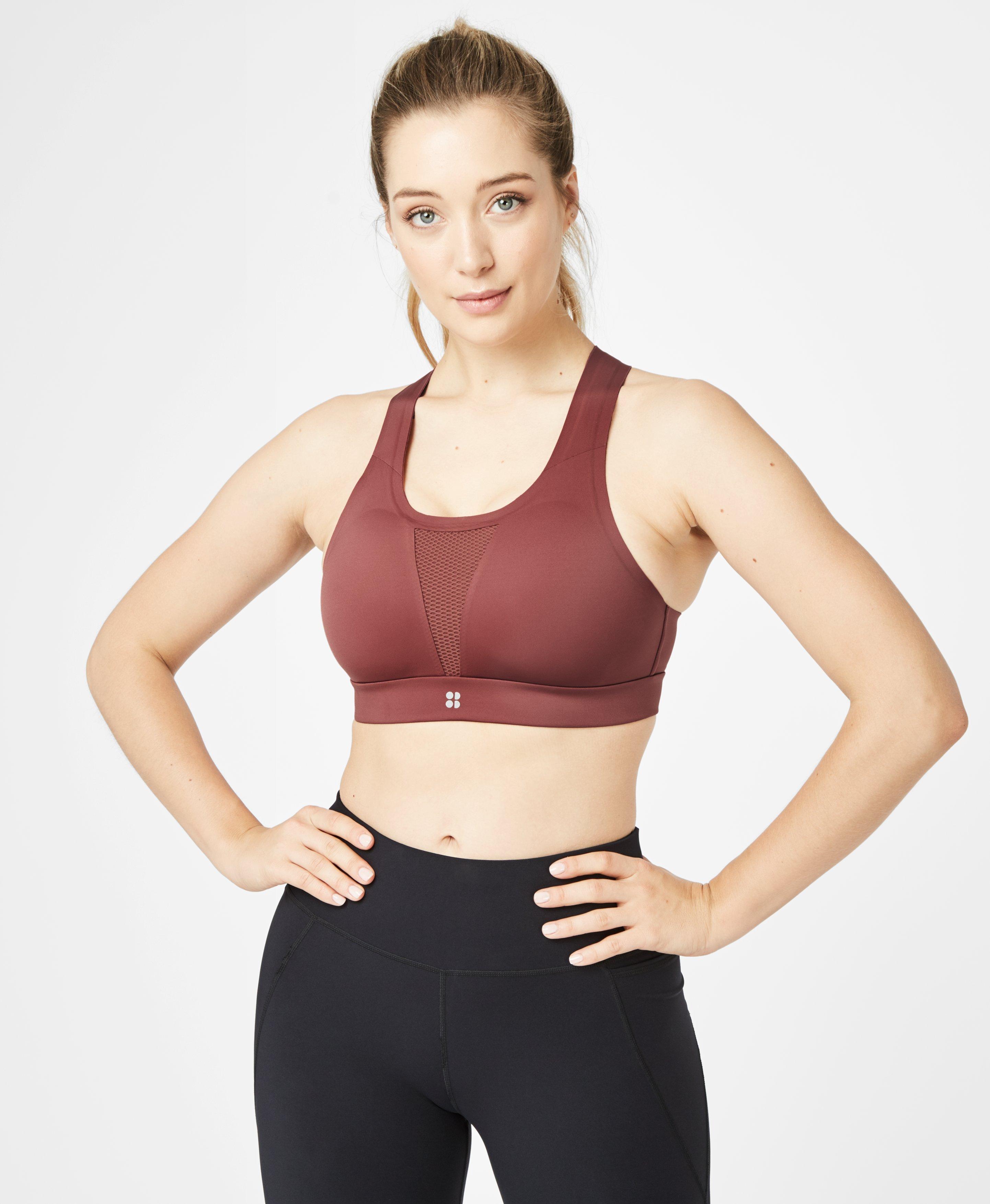 sports bra with a zipper