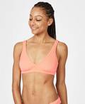 Retro Bikini Top, Passion Coral | Sweaty Betty