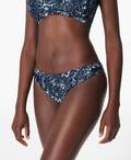 Retro Bikini Bottoms, Blue Snake Print | Sweaty Betty