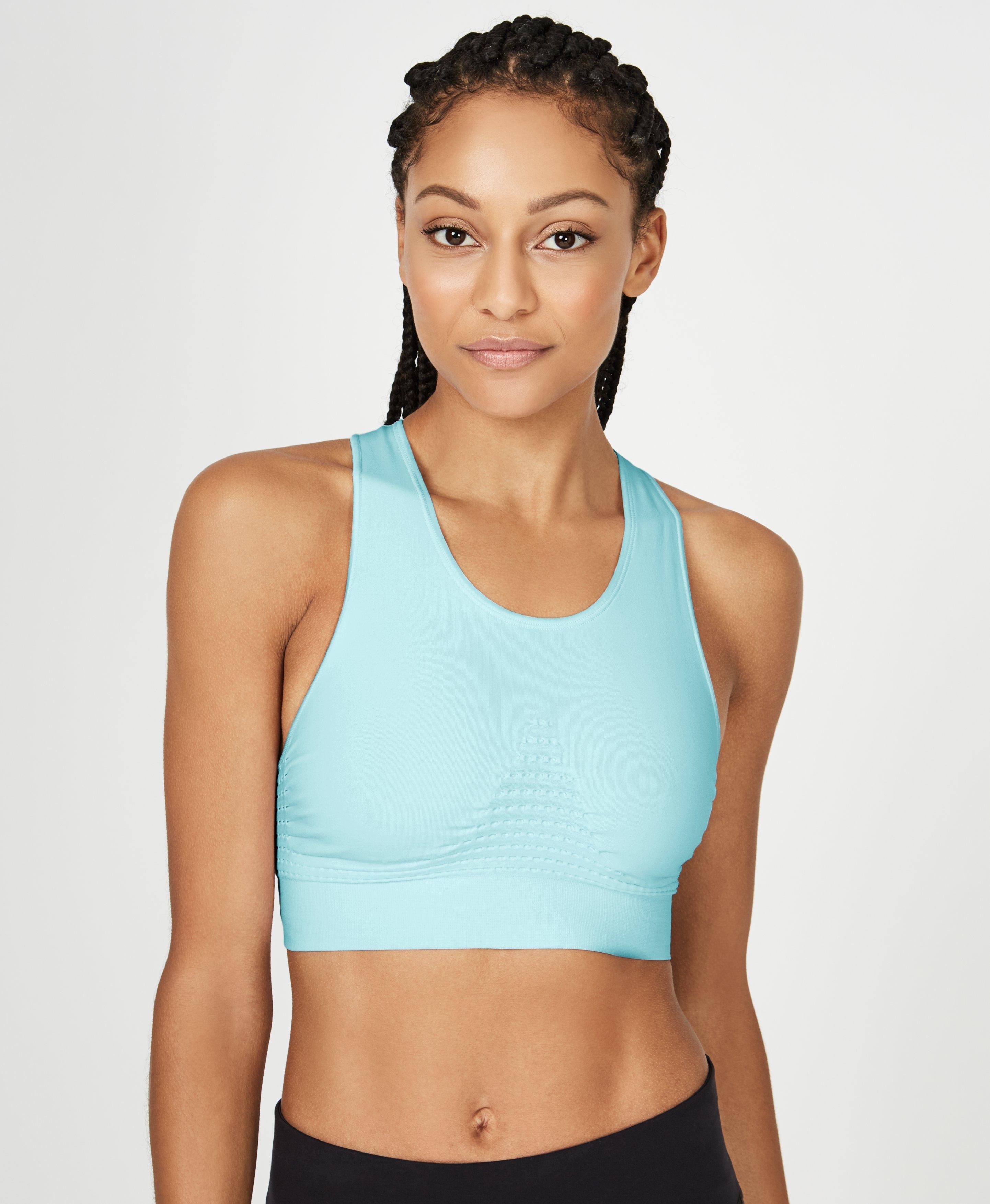 sports bra blue