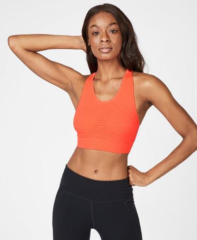 Stamina Sports Bra, Fluro Flash | Sweaty Betty