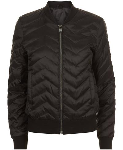 Glacier Bomber, Black | Sweaty Betty