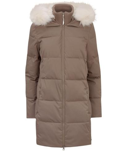 North Pole Primaloft Jacket, Dark Taupe | Sweaty Betty