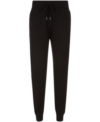 Alpine Merino Knitted Trousers, Black | Sweaty Betty