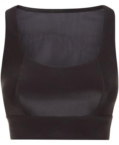 Studio Open Back Sports Bra, Black | Sweaty Betty