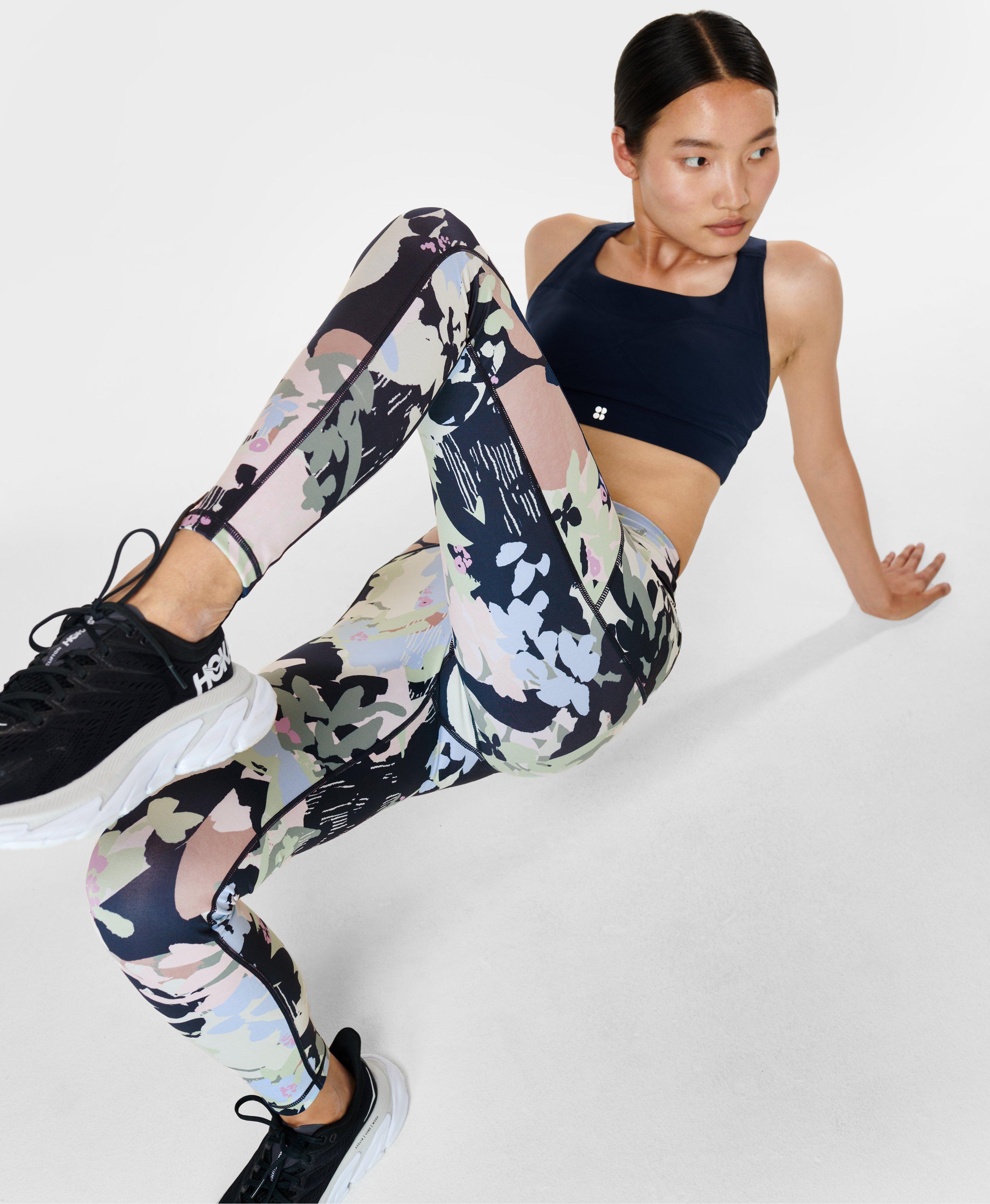 Floral Print Workout Leggings
