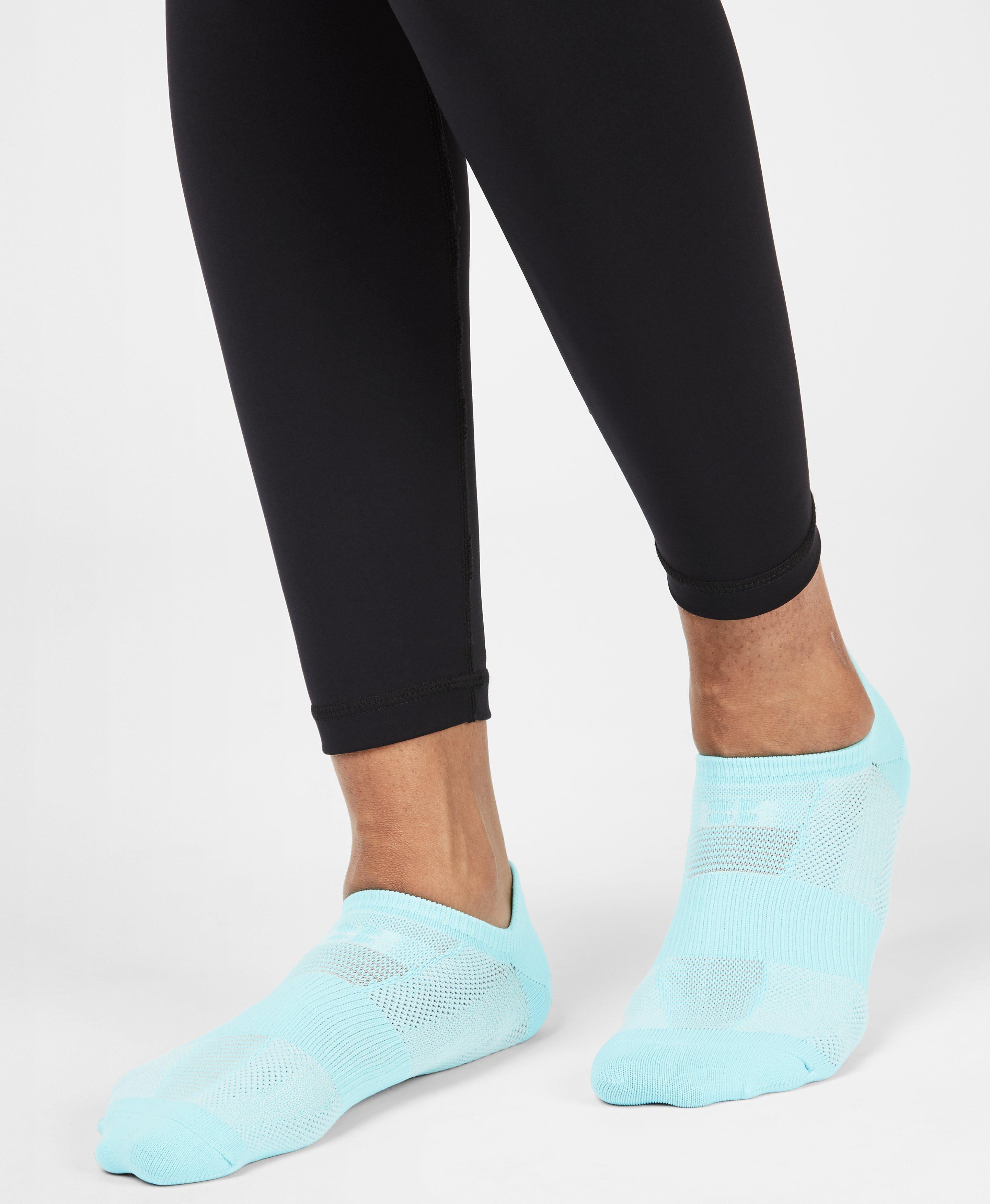 Lightweight Workout Trainer Socks, Angel Blue | Sweaty Betty