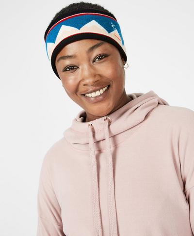 Retro Ski Headband, Betty Fairisle Jacquard | Sweaty Betty