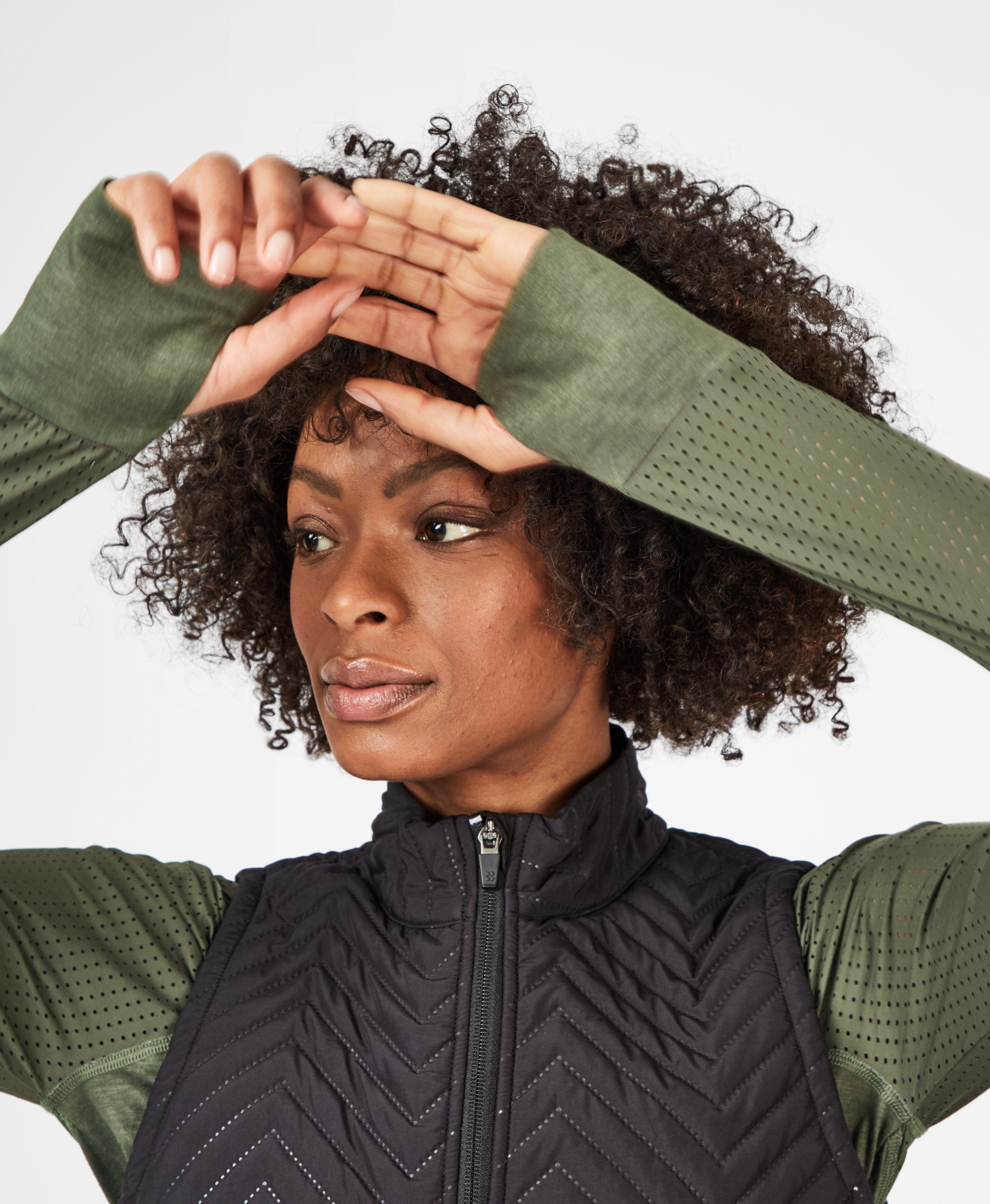 sweaty betty running gilet