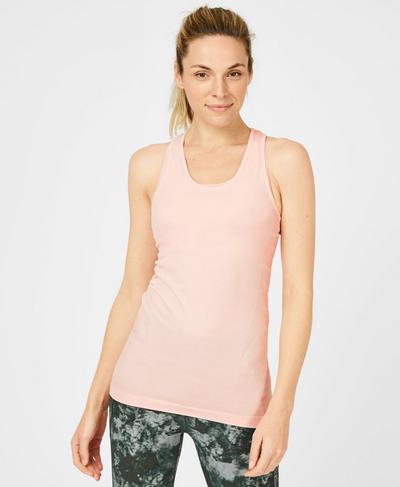 Athlete Seamless Vest, Liberated Pink | Sweaty Betty