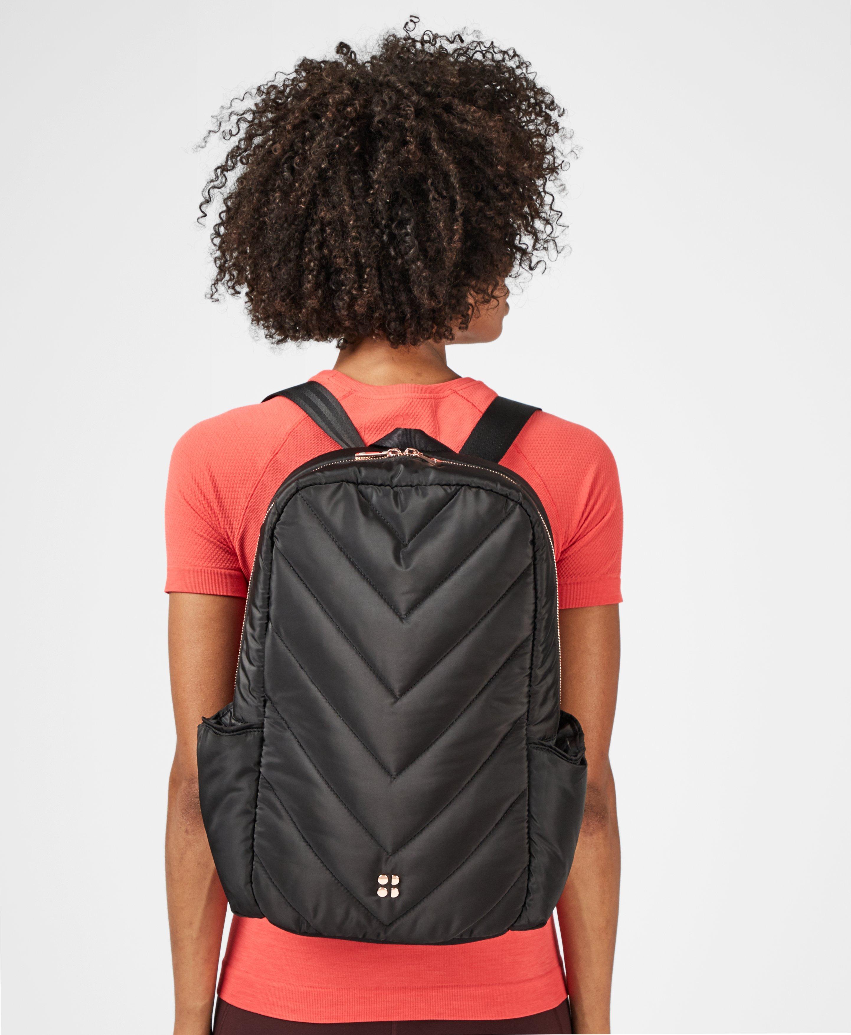 Icon Backpack, Black | Sweaty Betty
