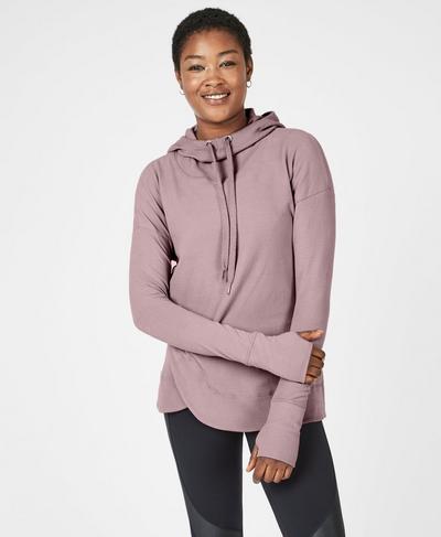 Escape Luxe Hoodie, Velvet Rose | Sweaty Betty