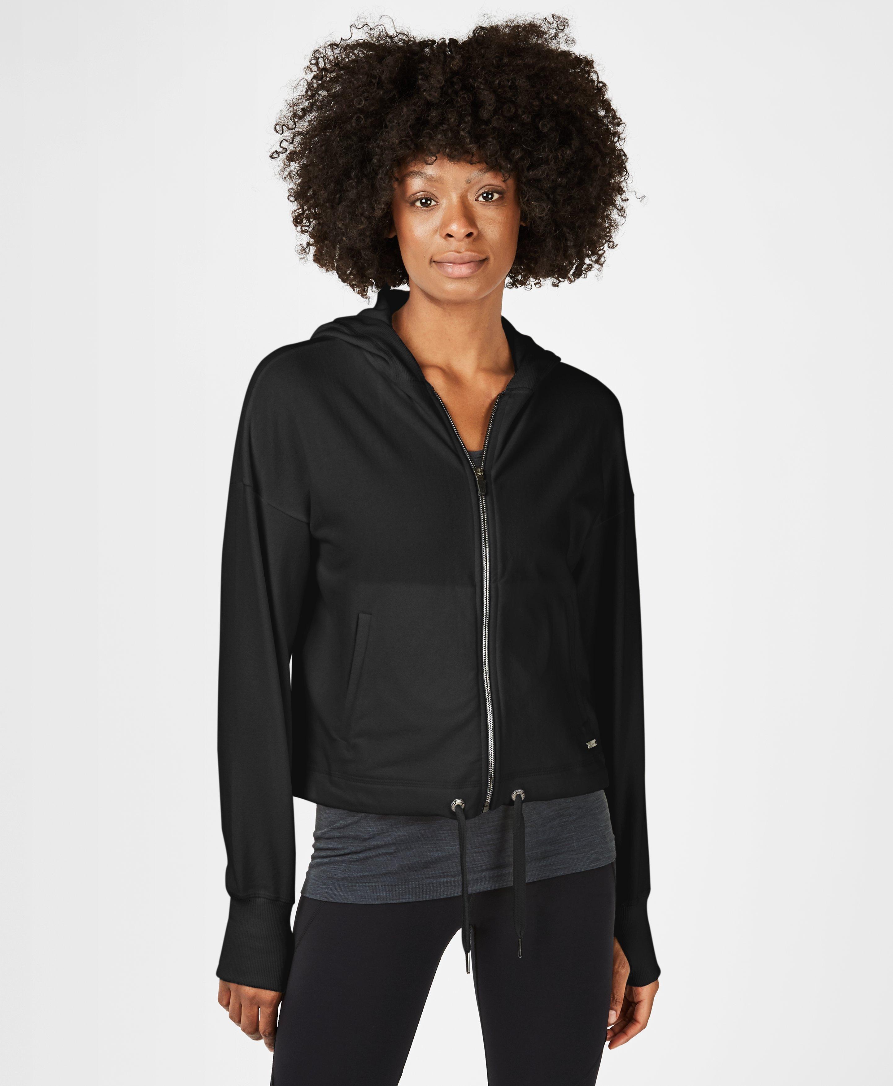 sweaty betty zip up hoodie