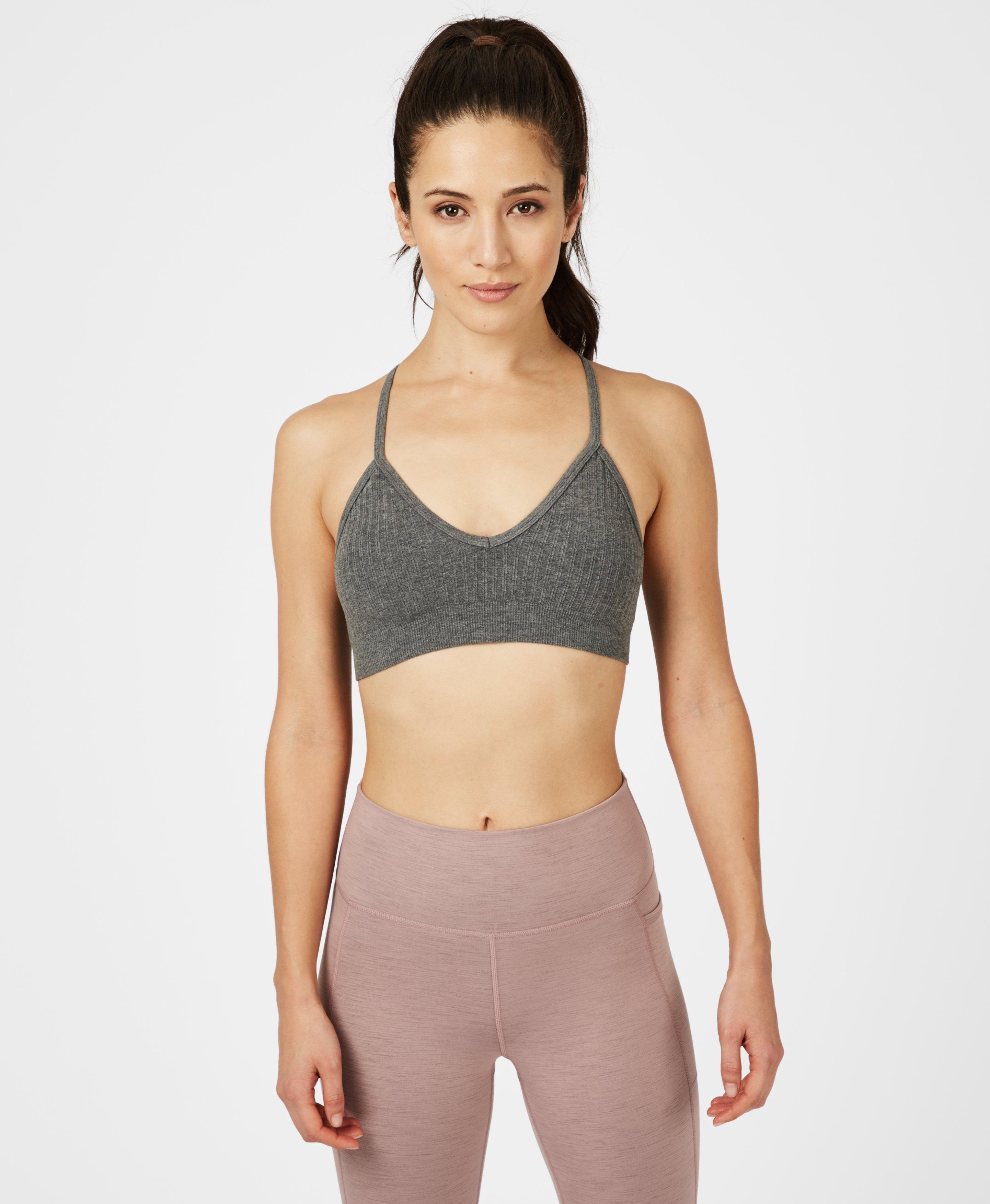 padded workout bra