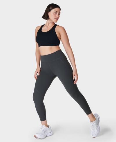 Power 7/8 Workout Leggings, Slate Grey | Sweaty Betty
