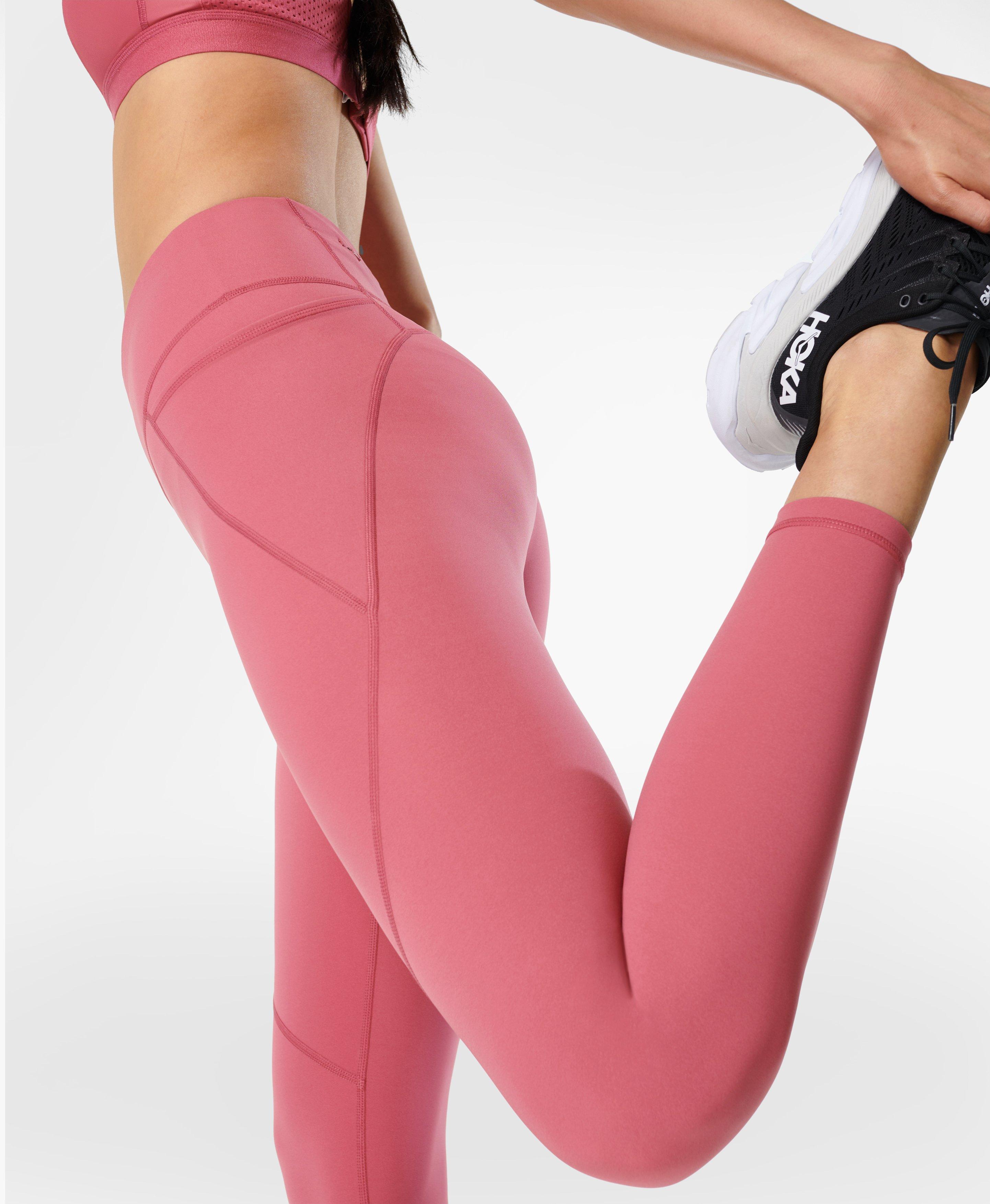 Power 7/8 Gym Leggings - adventurepink 