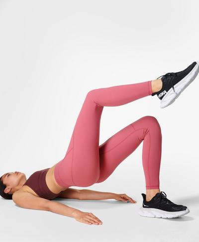 Power Workout Leggings, Adventure Pink | Sweaty Betty