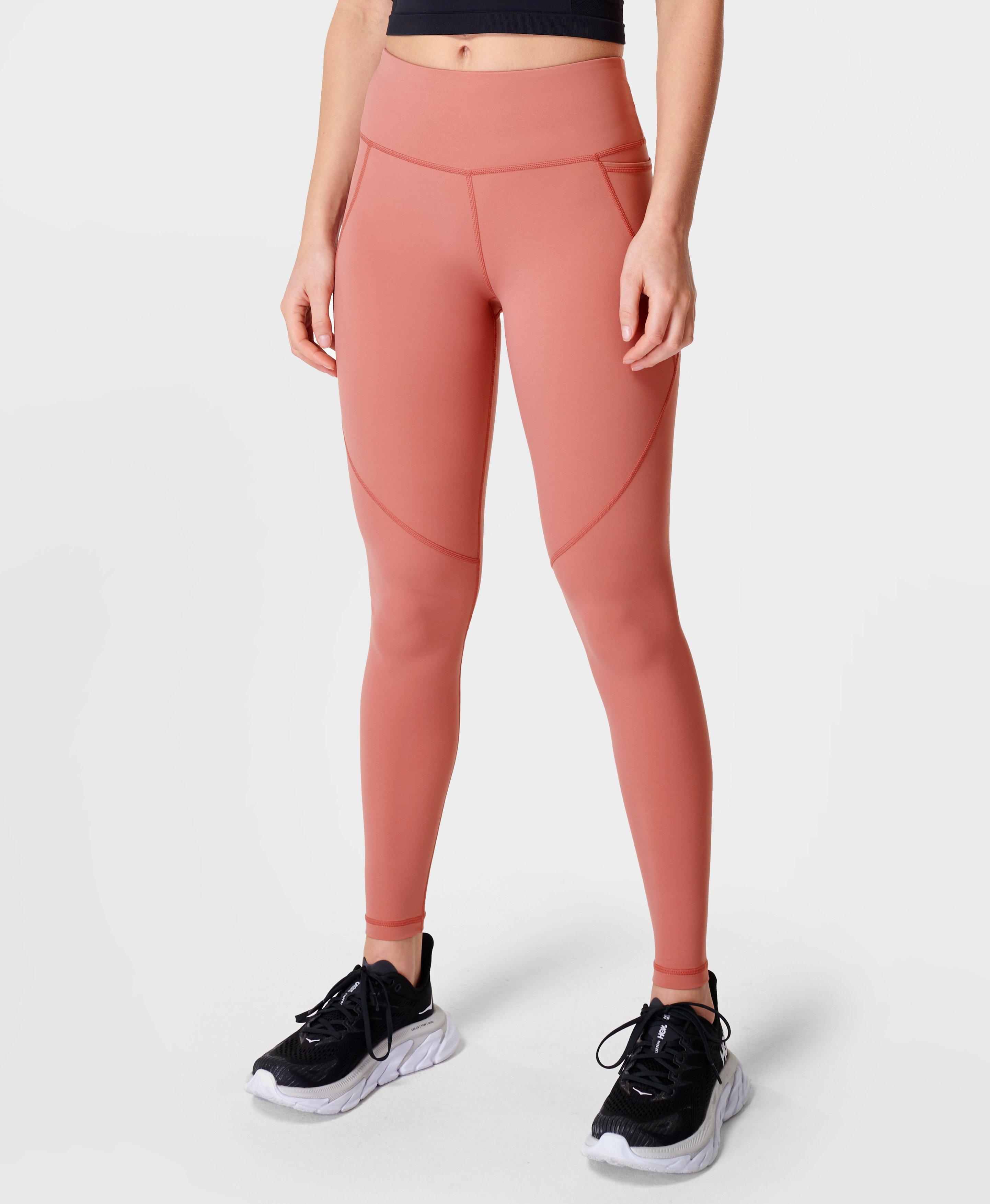 Red Workout Pants Womens
