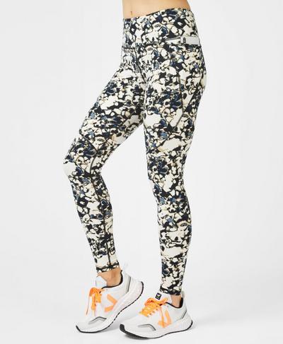Power Workout Leggings, Cement Patch Print | Sweaty Betty