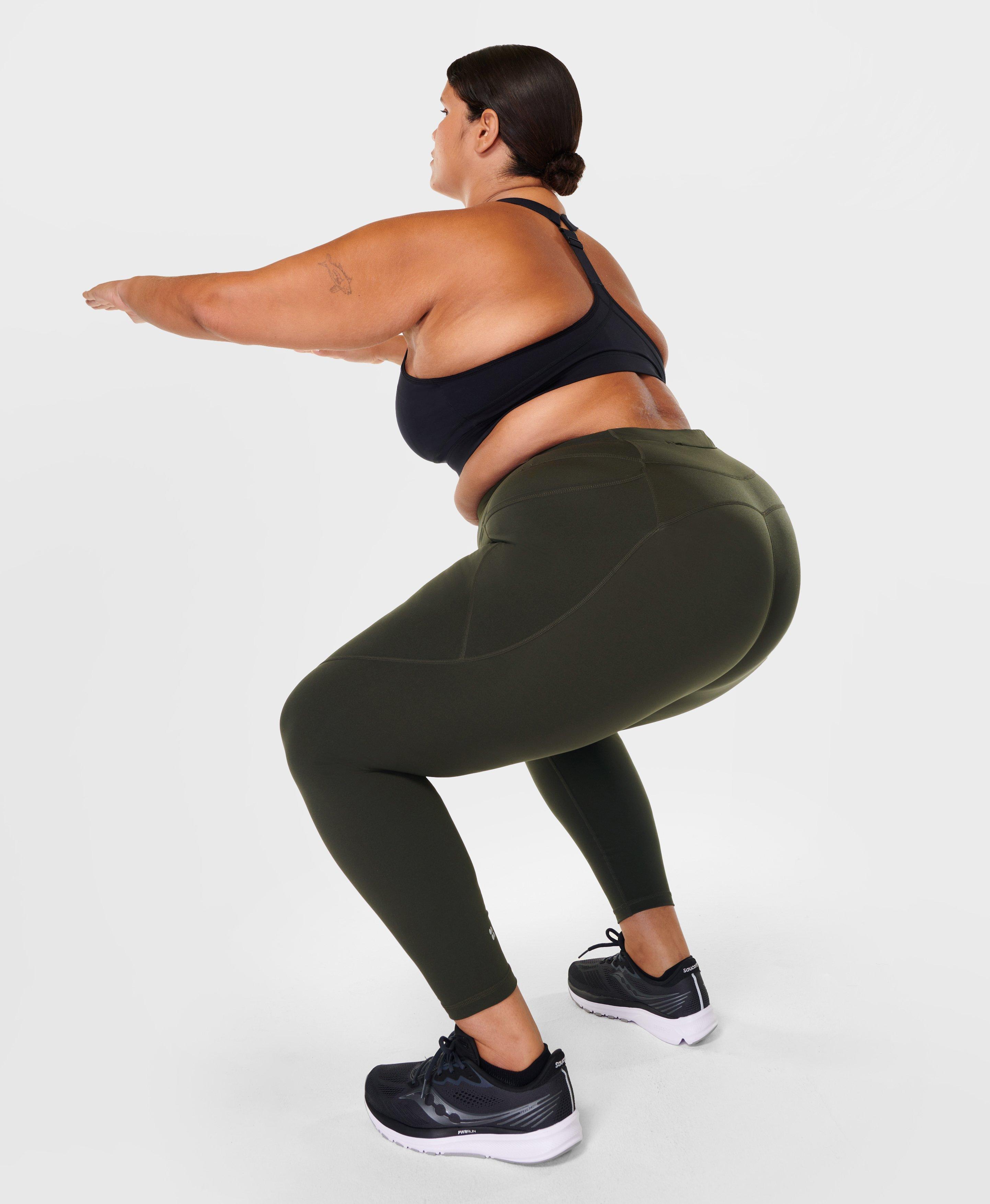 dark green workout leggings