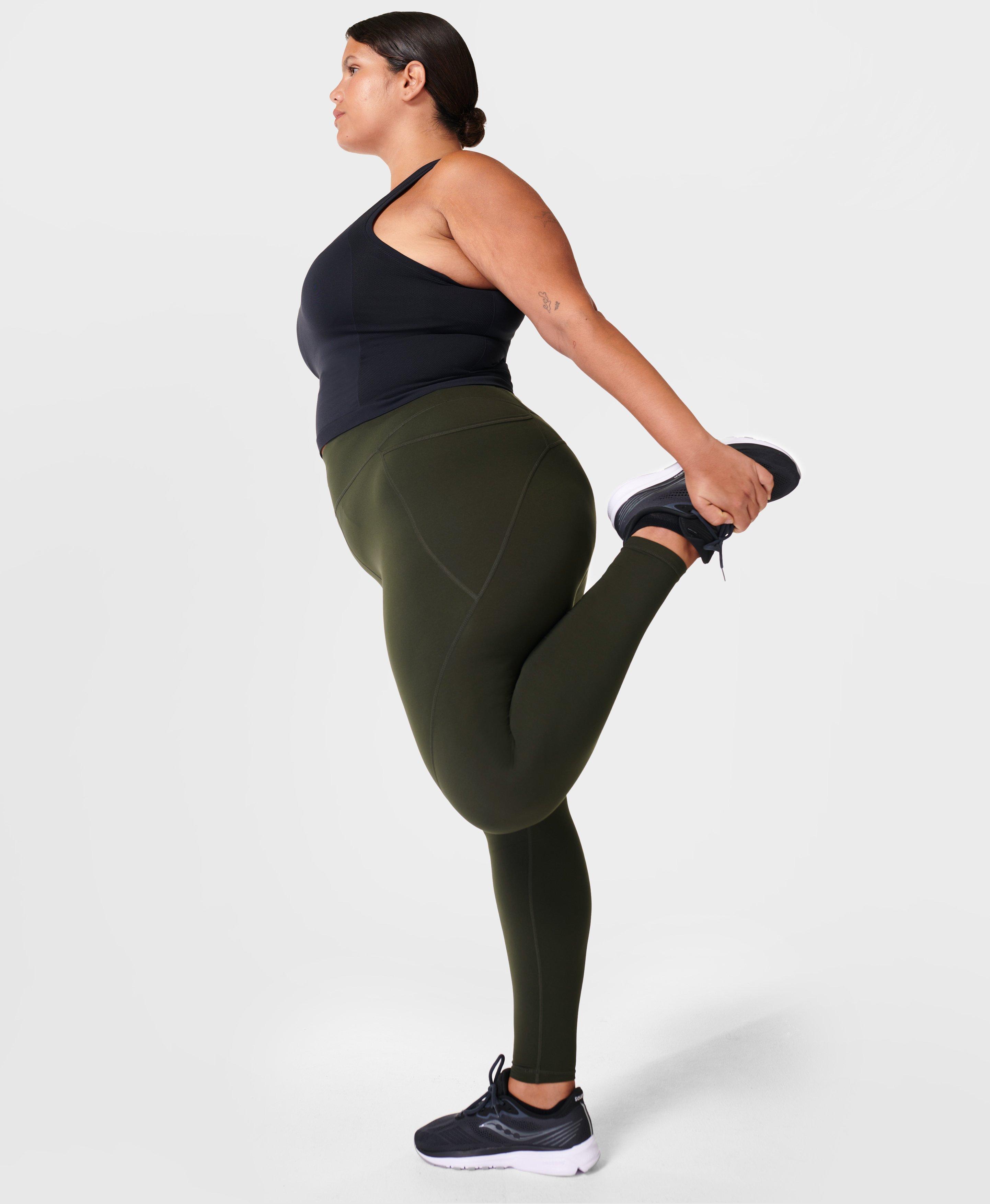 Power Gym Leggings - darkforestgreen 