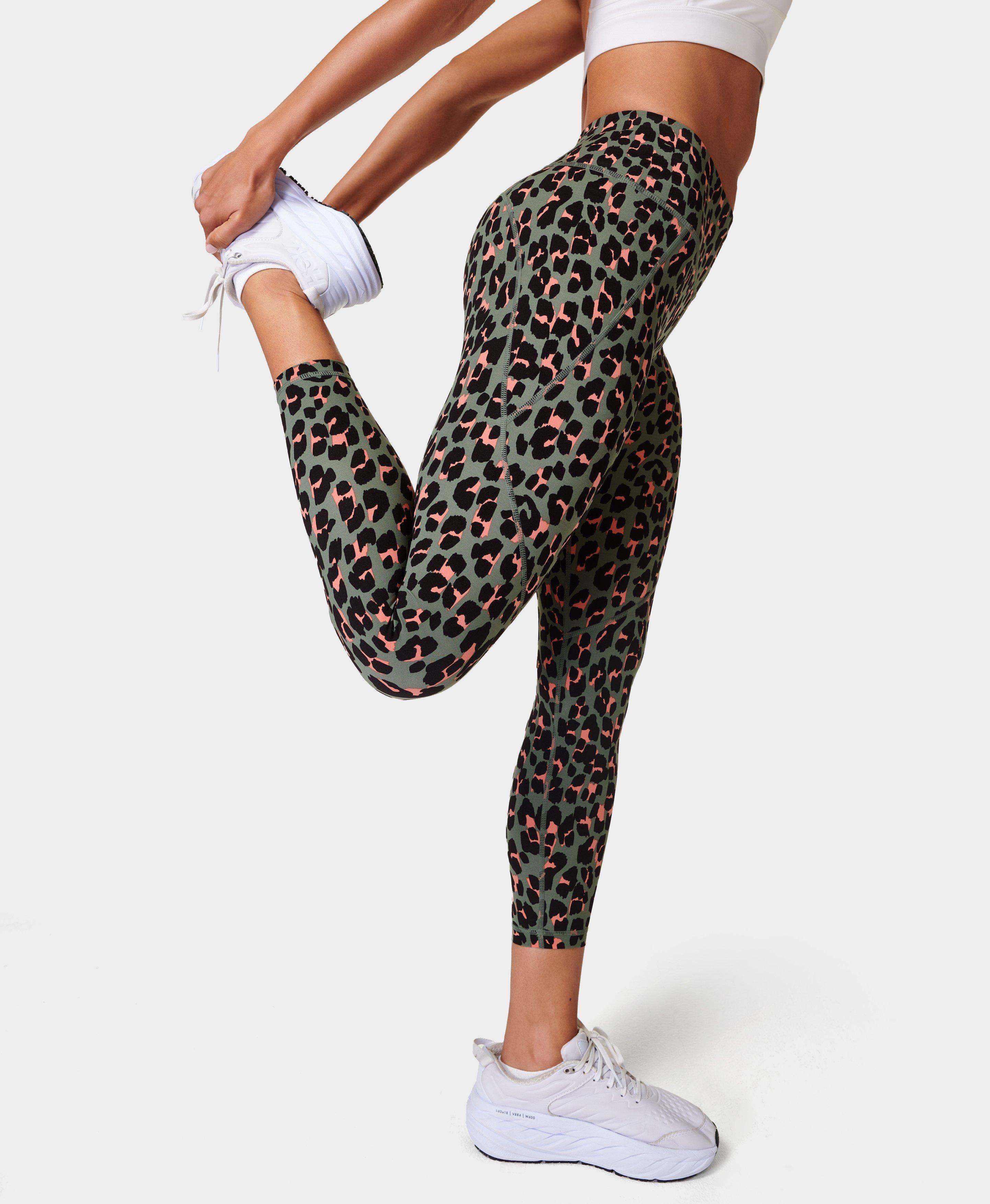 Workout Leggings Leopard Print