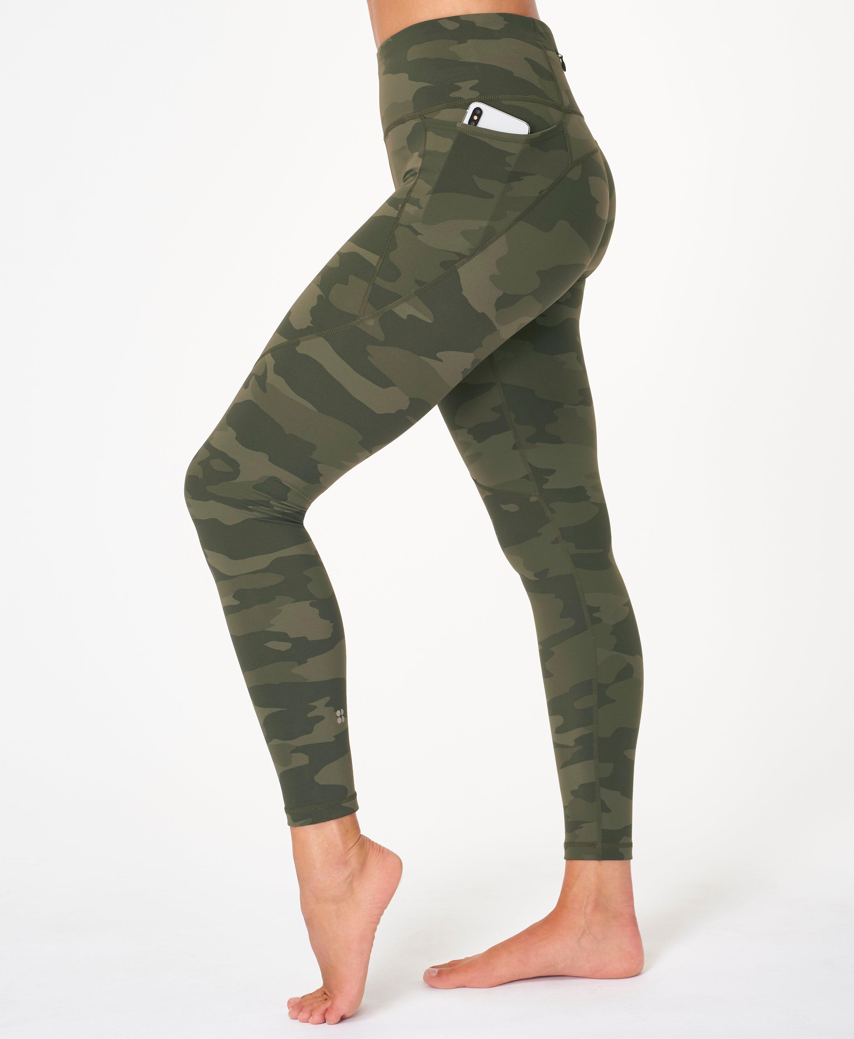 camouflage gym leggings