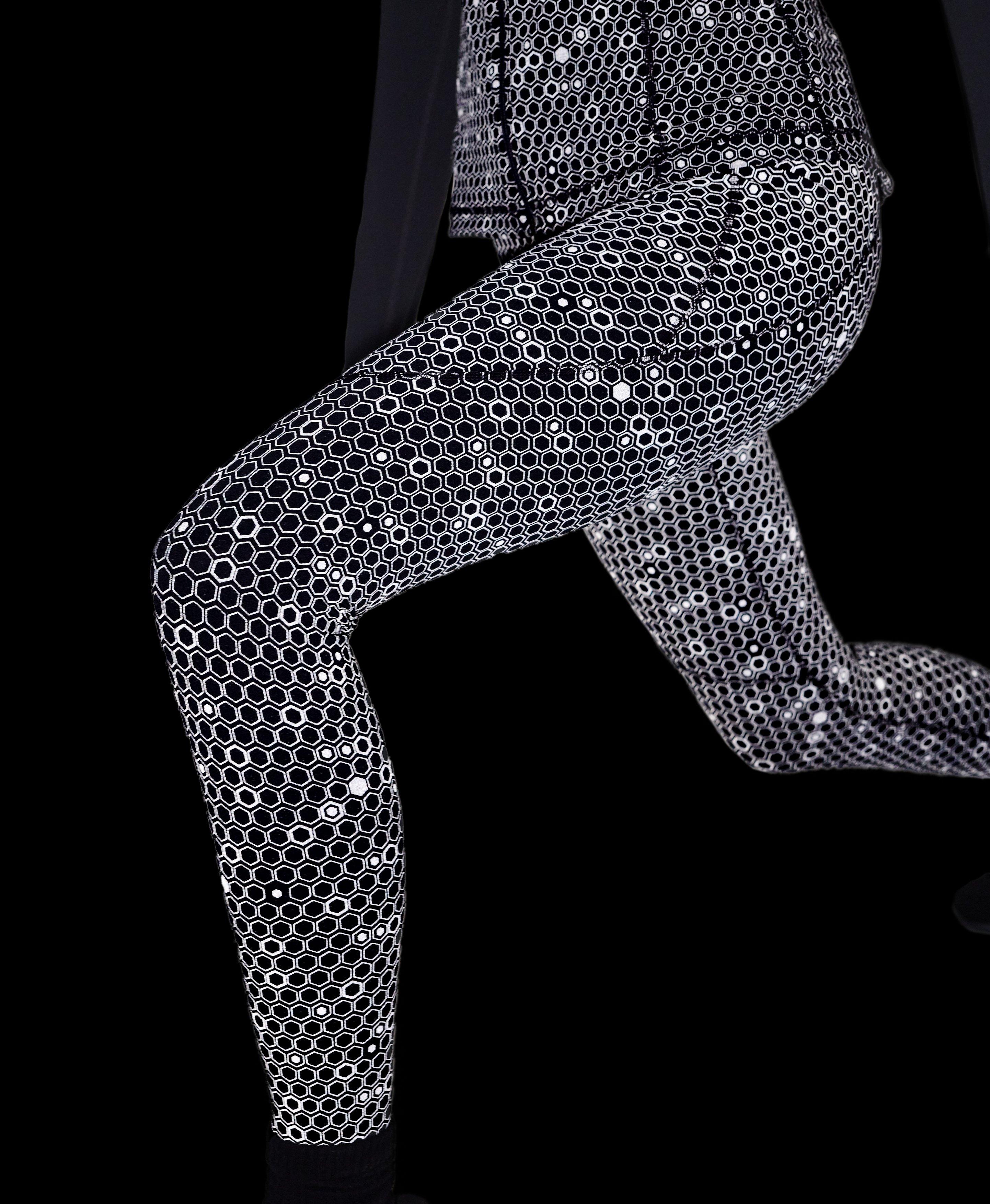 reflective yoga pants