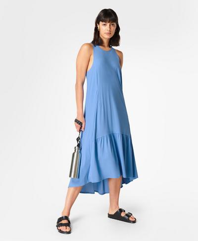 Explorer Ace Midi Dress, Regatta Blue | Sweaty Betty