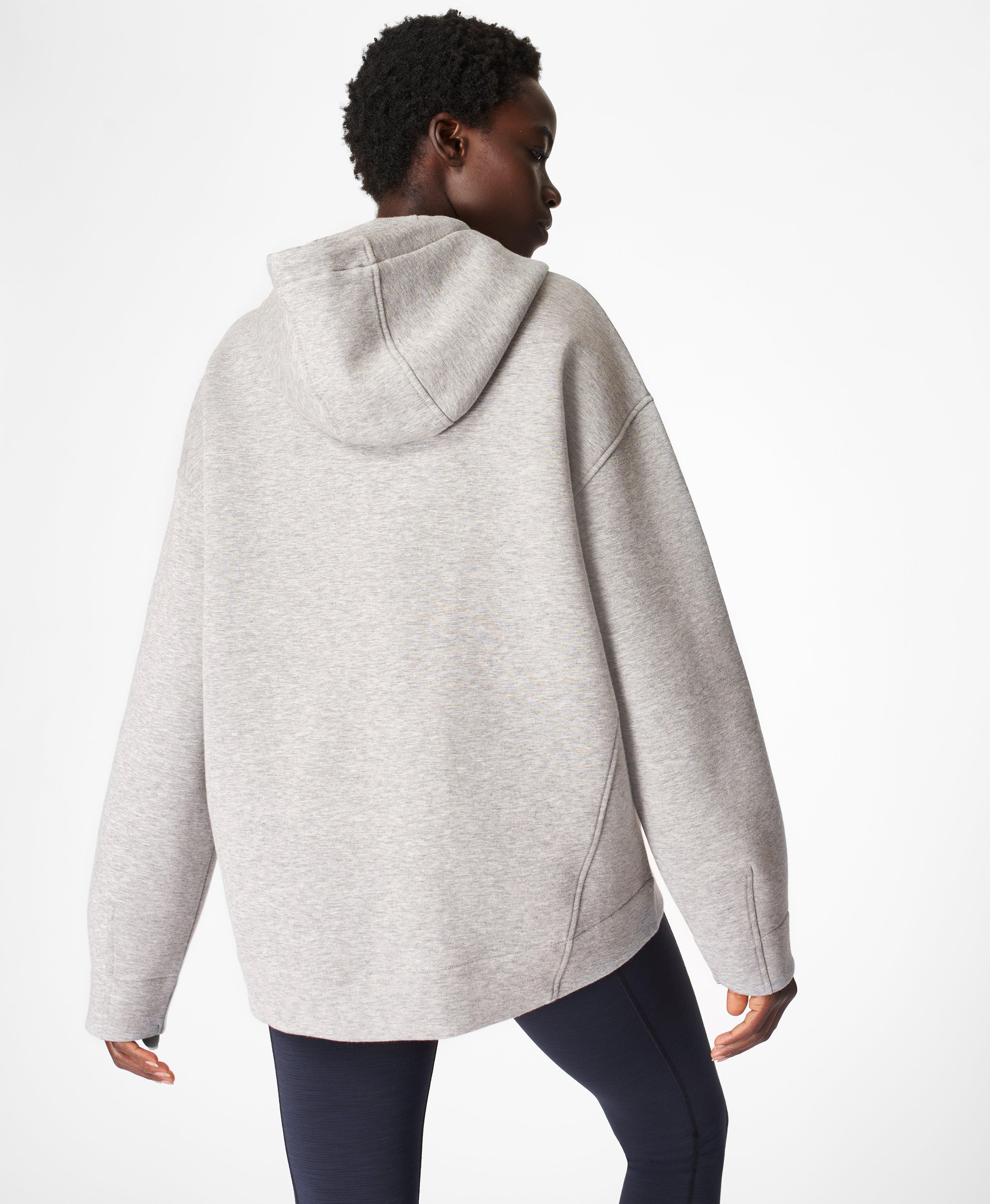 sweaty betty jog on running hoodie