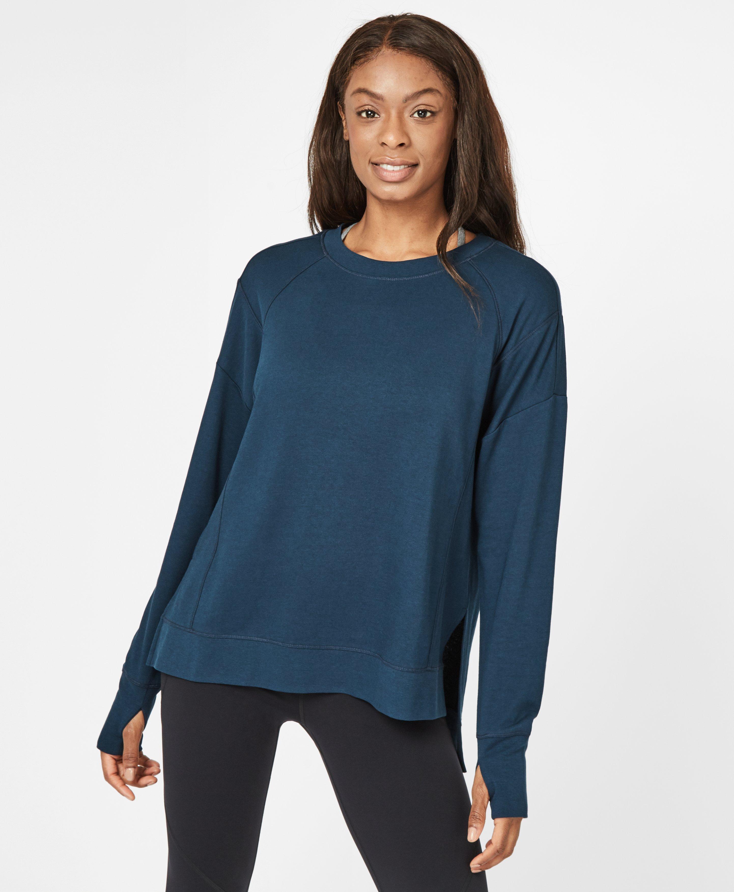 sweaty betty champagne sweatshirt