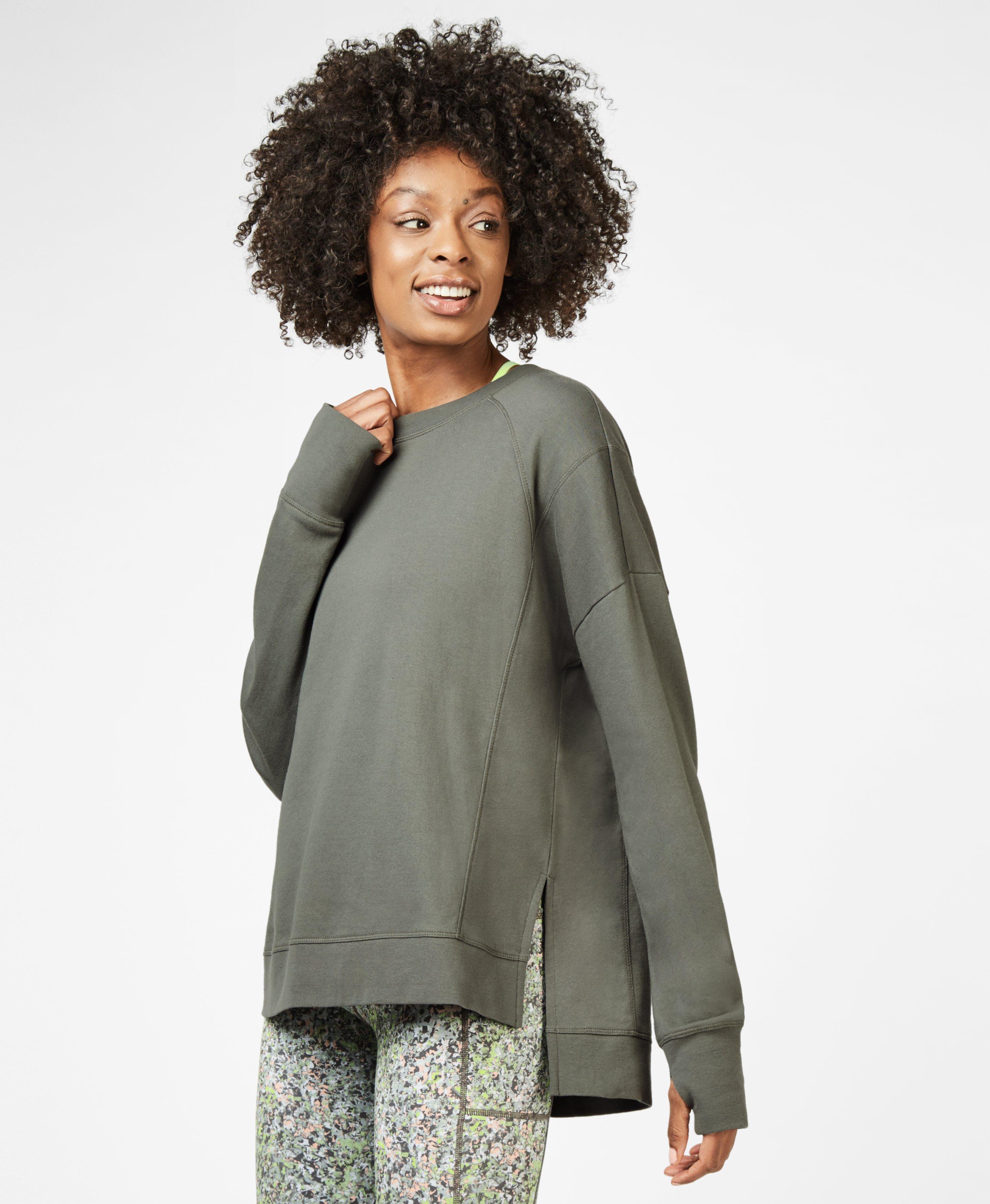 simhasana sweatshirt sweaty betty