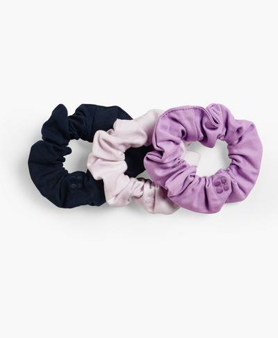 Scrunchie 3 Pack, Mistflower Purple | Sweaty Betty