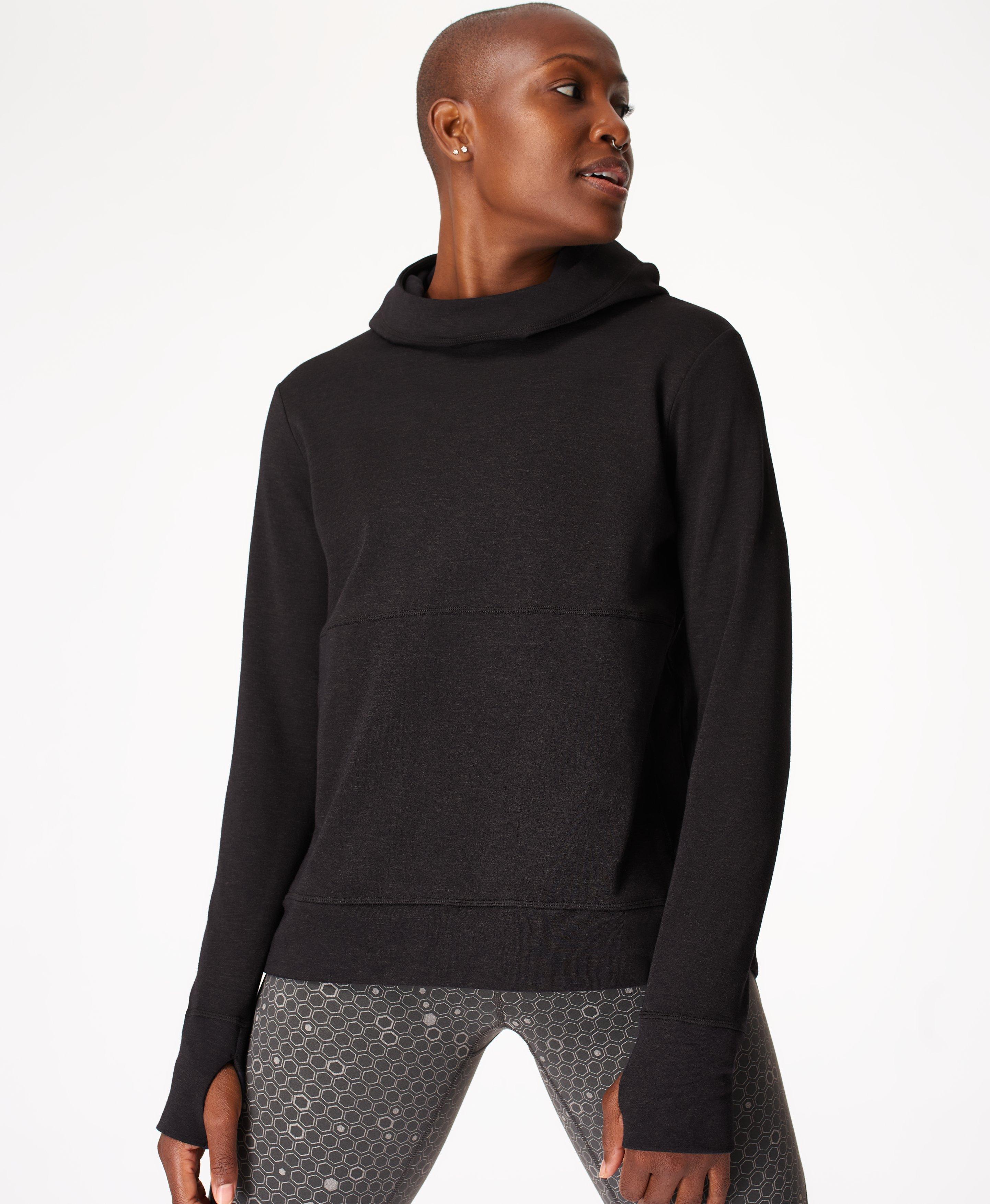 sweaty betty jog on running hoodie