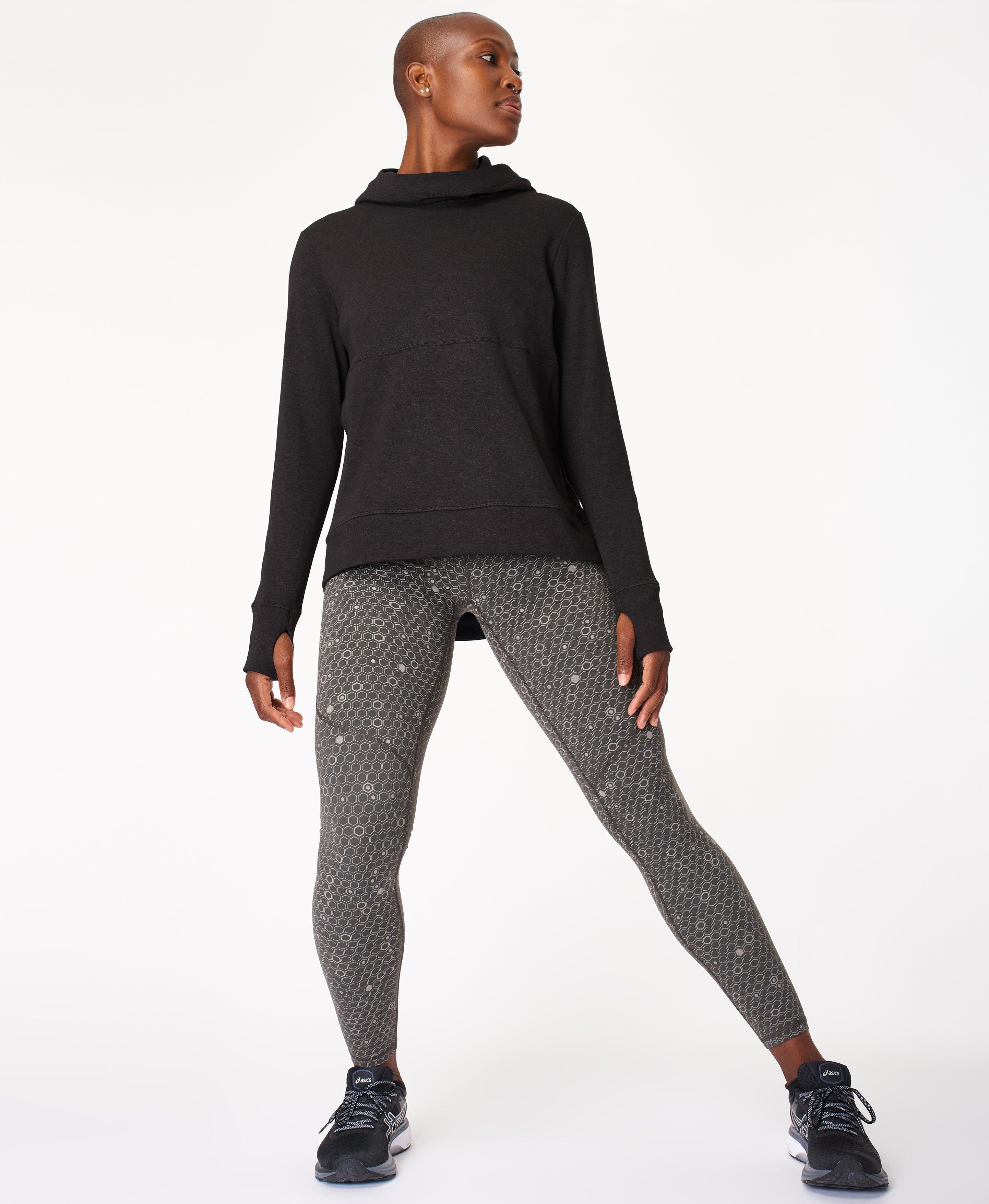 sweaty betty jog on running hoodie