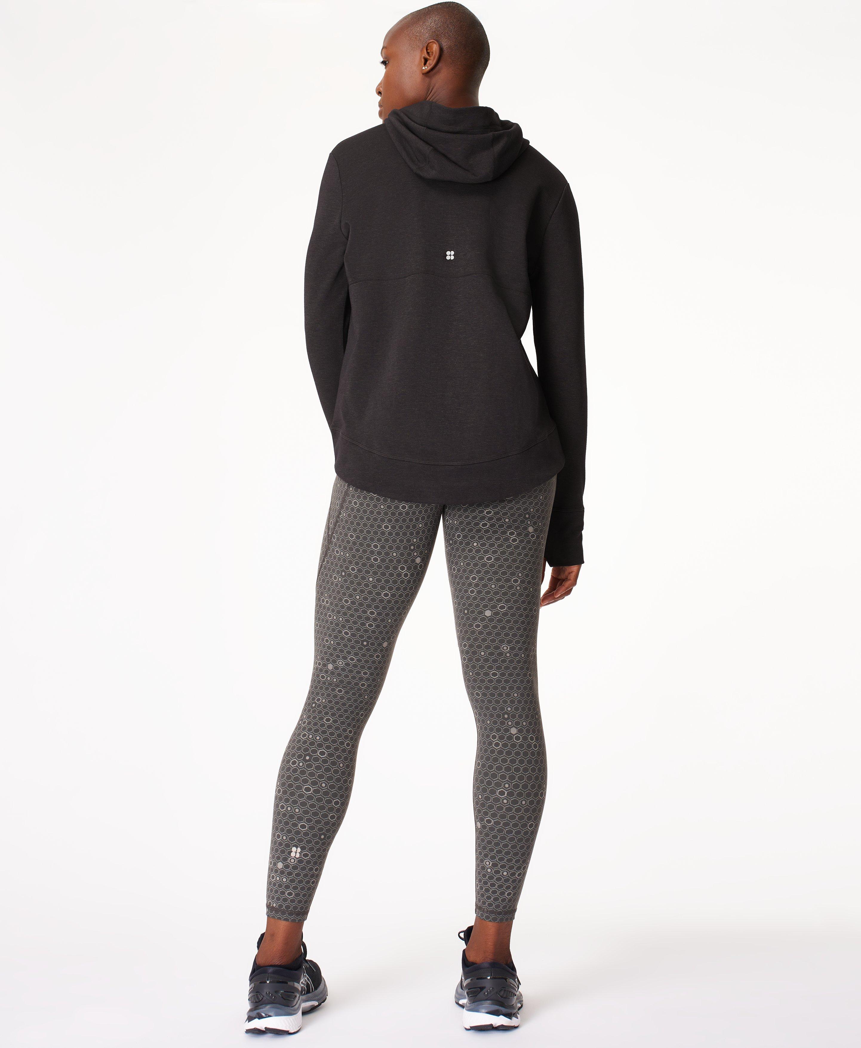 sweaty betty jog on running hoodie