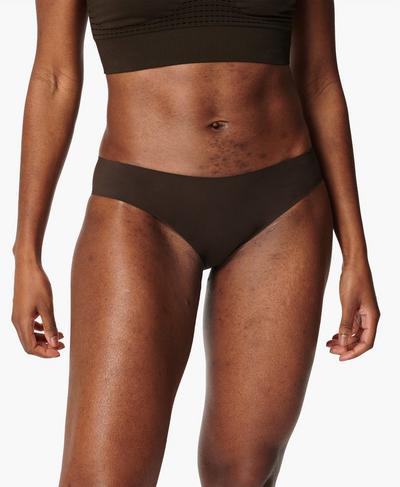 Barely There Pant, Dark Brown | Sweaty Betty