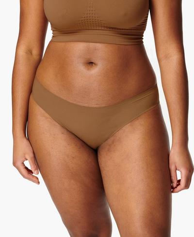 Barely There Pant, Light Brown | Sweaty Betty