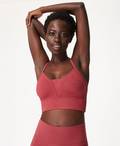 Super Sculpt Bra, Renaissance Red Marl | Sweaty Betty