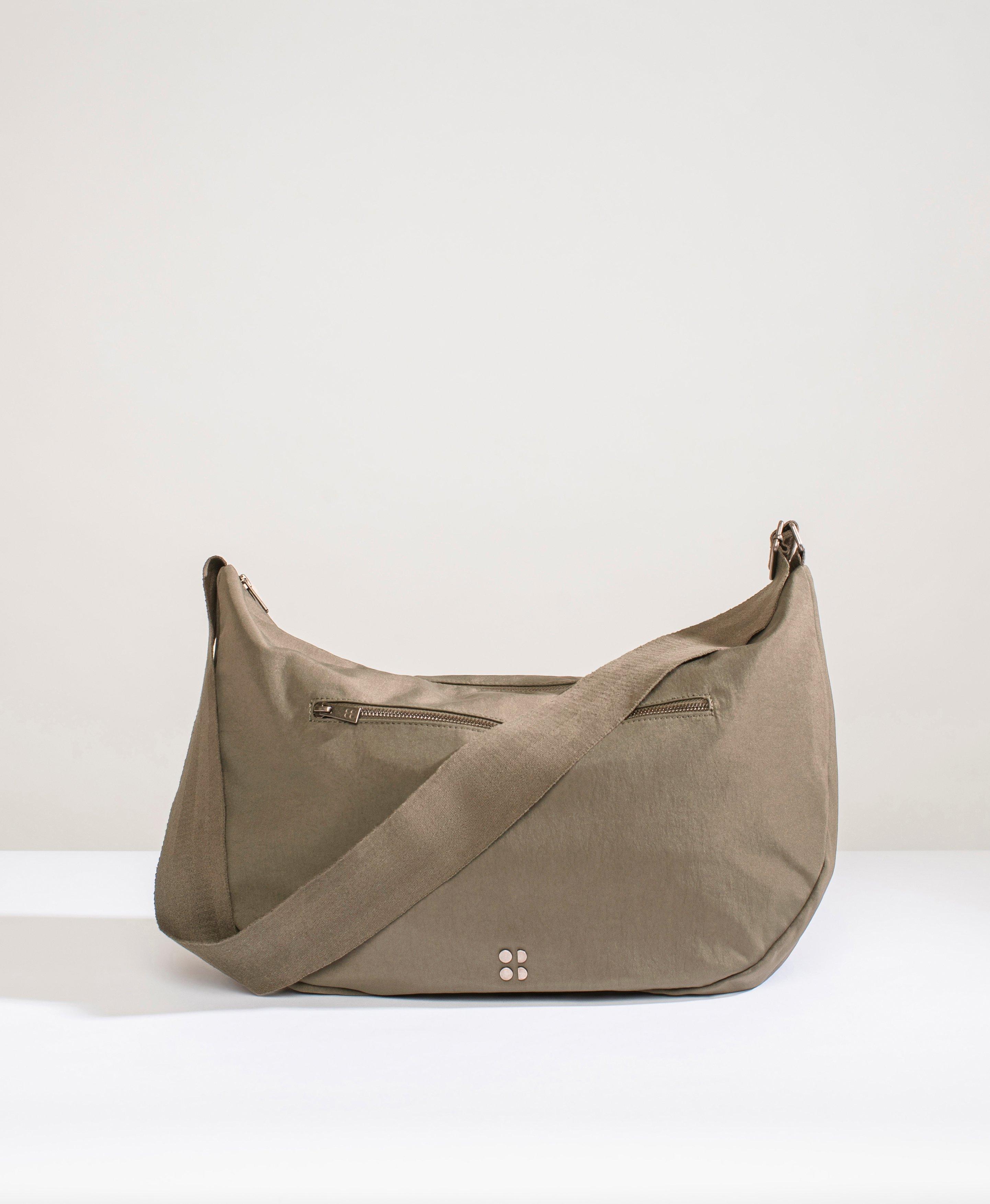 sweaty betty luxe gym bag olive