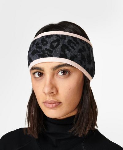 Ski Leopard Headband, Animal Leopard | Sweaty Betty
