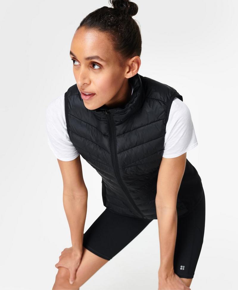 reflective running gilet womens