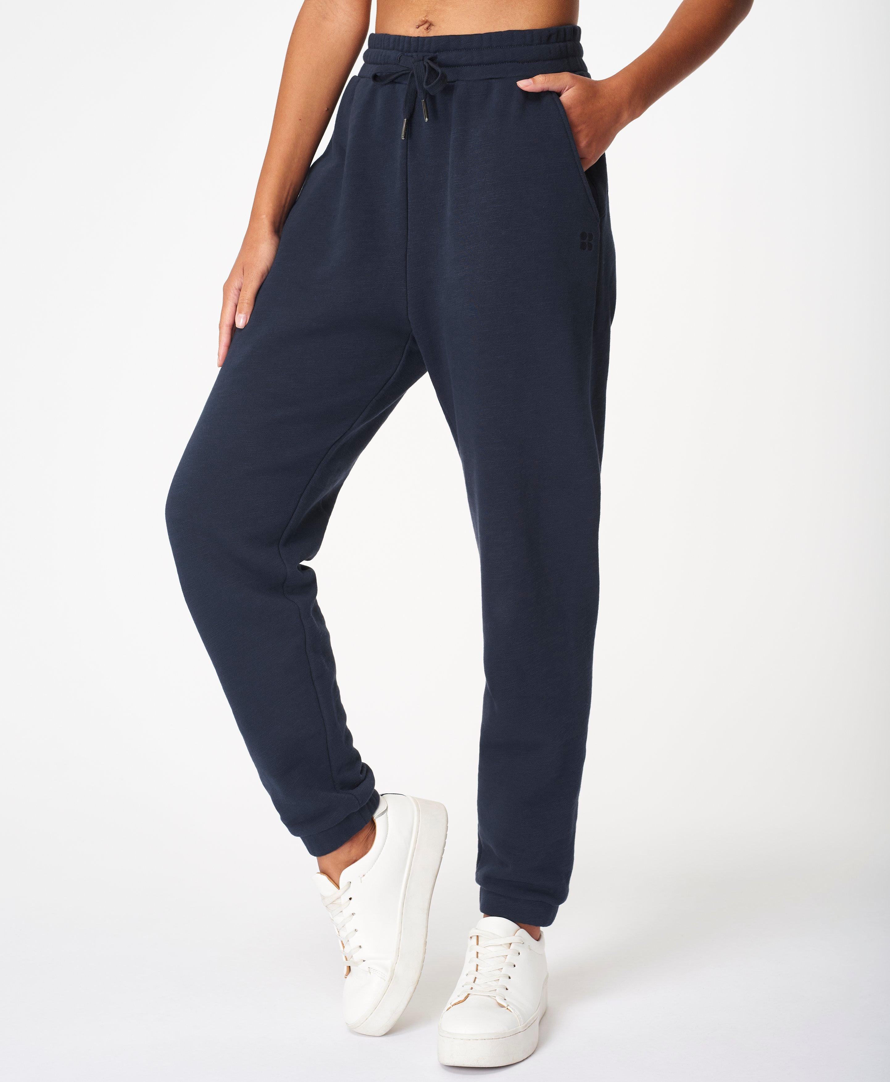navy blue joggers ladies